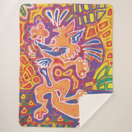 Cobertor Sherpa Ilustración de Mola2