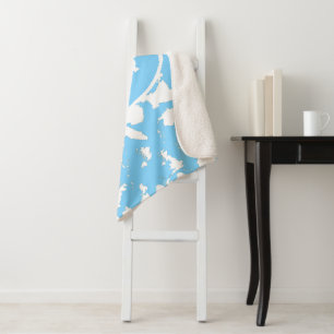 Cobertor Sherpa Impressão Sherpa Blanket