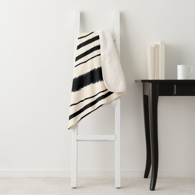 COBERTOR SHERPA IMPRESSÃO ZEBRA EXÓTICA (In Situ)