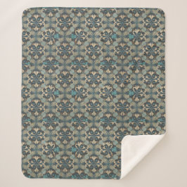 Cobertor Sherpa in blue