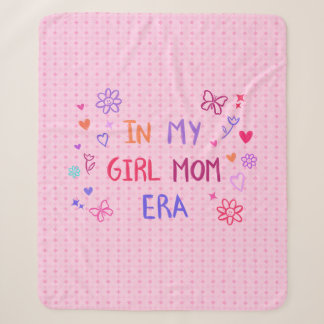 Cobertor Sherpa in my girl mom era CRAYON