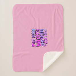 Cobertor Sherpa In My Horse Riding Mom Era: Mama T Shirt Mom Life