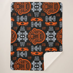 Cobertor Sherpa inca Aztec Home Decor