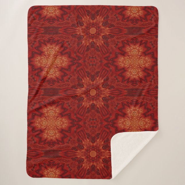 Cobertor Sherpa Inca Dourada 38 (Frente)