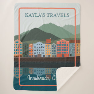 Cobertor Sherpa Innsbruck Austria Viagem