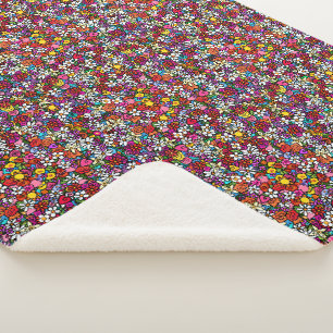 Cobertor Sherpa Jardim Alegre Groovy