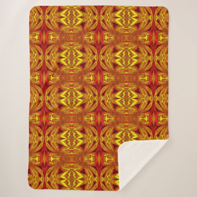 Cobertor Sherpa Jardim da Gaia 287 (Frente)