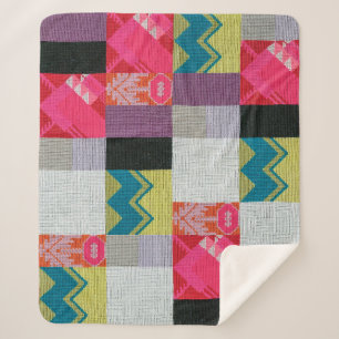 Cobertor Sherpa Jardim de Flores Dada Sophie Taeuber-Arp