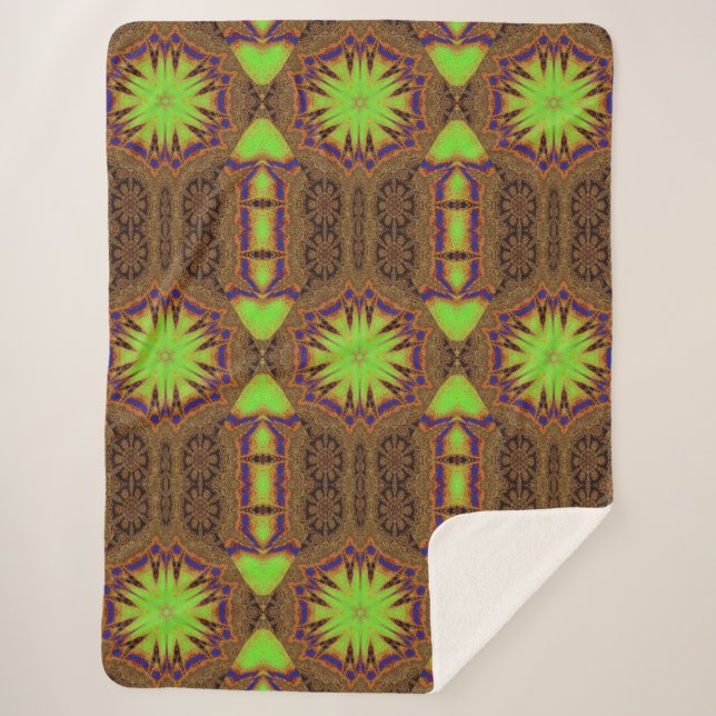 Cobertor Sherpa Jardim de Gaia 70 (Frente)