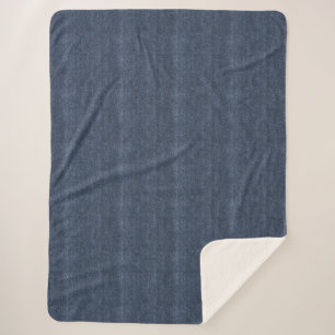 Cobertor Sherpa Jeans Azul de Ganga Falsa