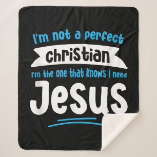 Cobertor Sherpa Jesus Homens Mulheres Brincadeiras Bíblias Cristãs