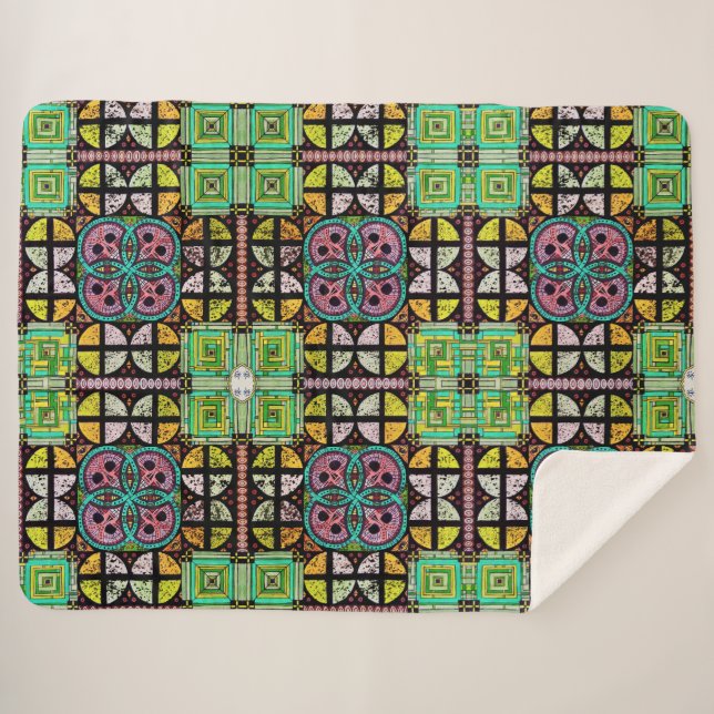 Cobertor Sherpa "Jogo da Morte" (Frente (Horizontal))