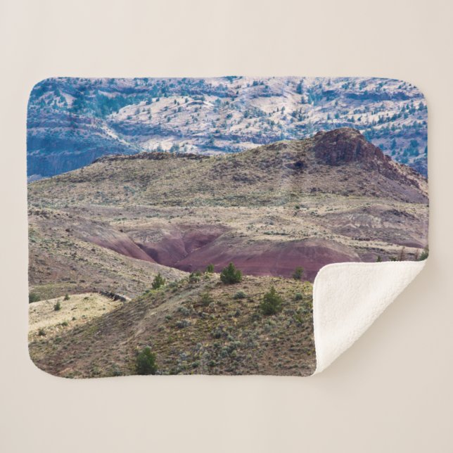 Cobertor Sherpa John Day Fossil Beds National Monument, Oregon (Frente (Horizontal))