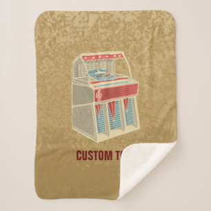 Cobertor Sherpa Jukebox do Grunge