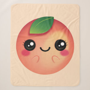 Cobertor Sherpa Kawaii Peach