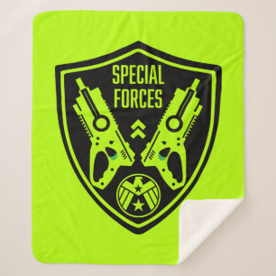 Cobertor Sherpa Kids Toy Dart Gun Batalha