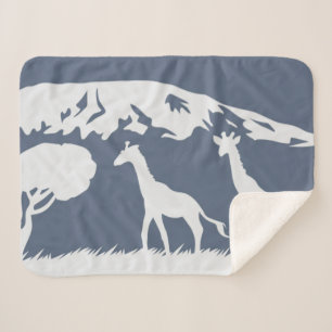 Cobertor Sherpa Kilimanjaro (azul)