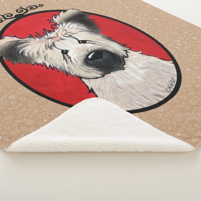 Cobertor Sherpa KiniArt Briard Sherpa Blanket (3/4)