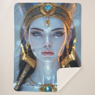 Cobertor Sherpa Kleopatra Schönheit – Bemalte Porzellan Figur