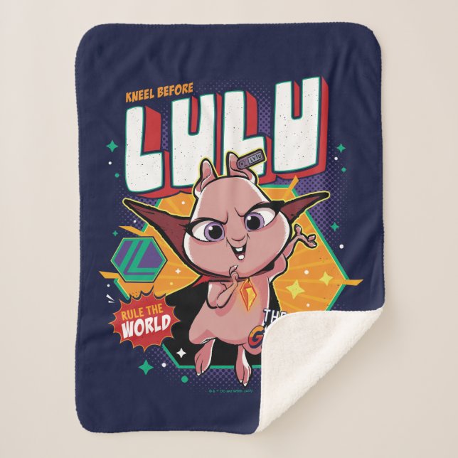 Cobertor Sherpa Kneel Antes De Lulu (Frente)