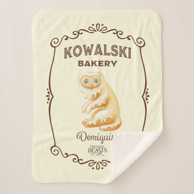 Cobertor Sherpa Kowalski Bakery - Demiguise (Frente)