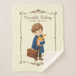 Cobertor Sherpa Kowalski Bakery - Newt Scamander