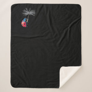 Cobertor Sherpa Lady Bug