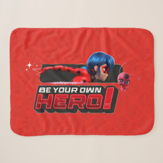 Cobertor Sherpa Ladybug & Tikki | Seja Seu Próprio Herói!