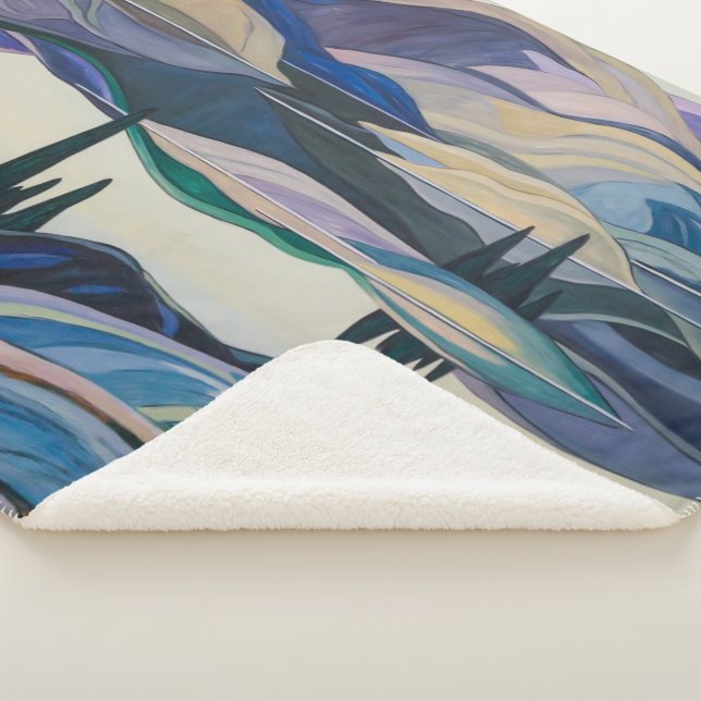 Cobertor Sherpa Lago Mirror | Franklin Carmichael | (3/4)