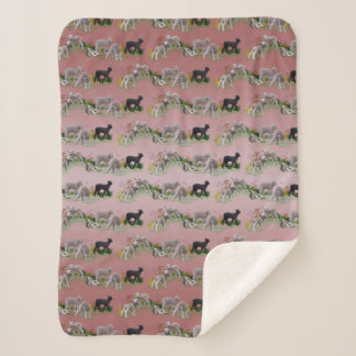 Cobertor Sherpa Lamb Meadow (Mistura Rosa Empoeira