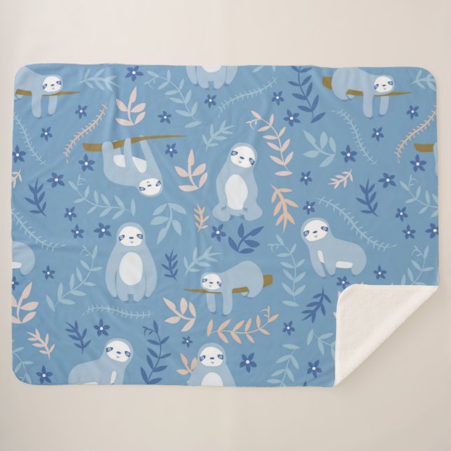 Cobertor Sherpa Laminhas bonitas (Frente (Horizontal))