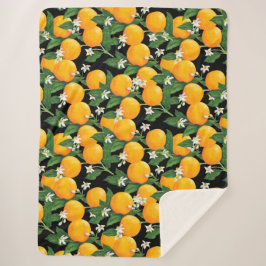 Cobertor Sherpa Laranjas