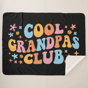 Cobertor Sherpa Legal Grandpas Club III