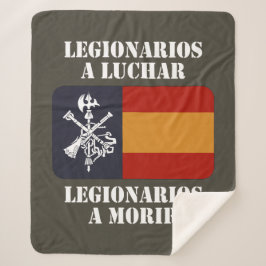 Cobertor Sherpa Legionários a lutar 2