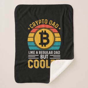 Cobertor Sherpa Leitor de Pai Crypto