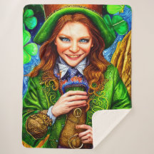Leprechaun, mulher verde e ecstática, inspirou Tra
