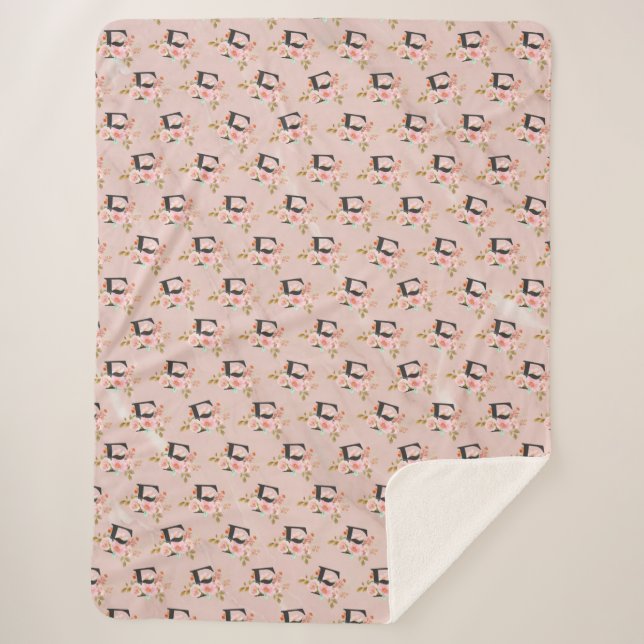 Cobertor Sherpa Letra F (Frente)