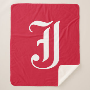 Cobertor Sherpa Letra JSU Clássica da Universidade Estadual de Jac