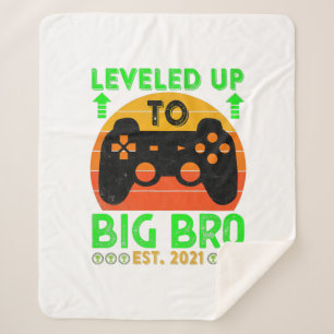 Cobertor Sherpa Levei Ao Grande Irmão Gamer Gift 2021