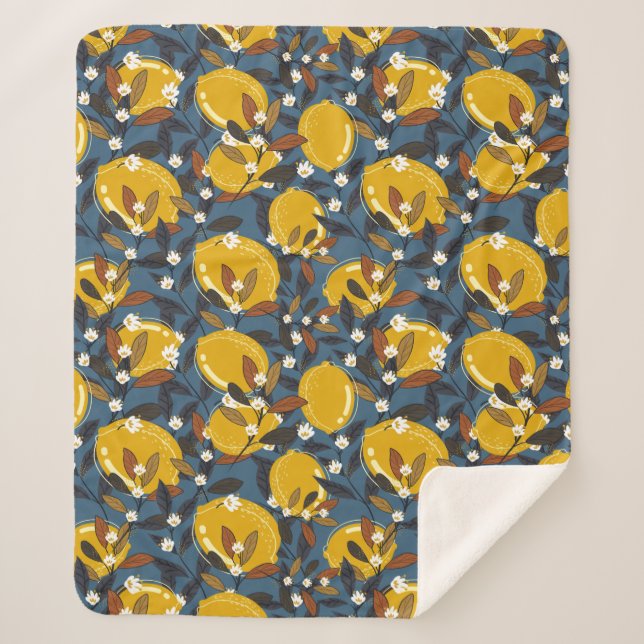 Cobertor Sherpa Limão (Frente)