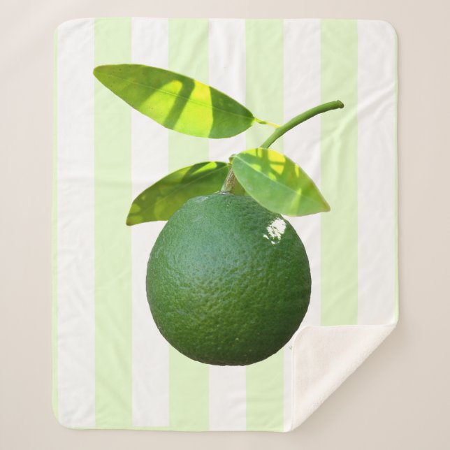 Cobertor Sherpa Limão Sherpa Blanket (Frente)