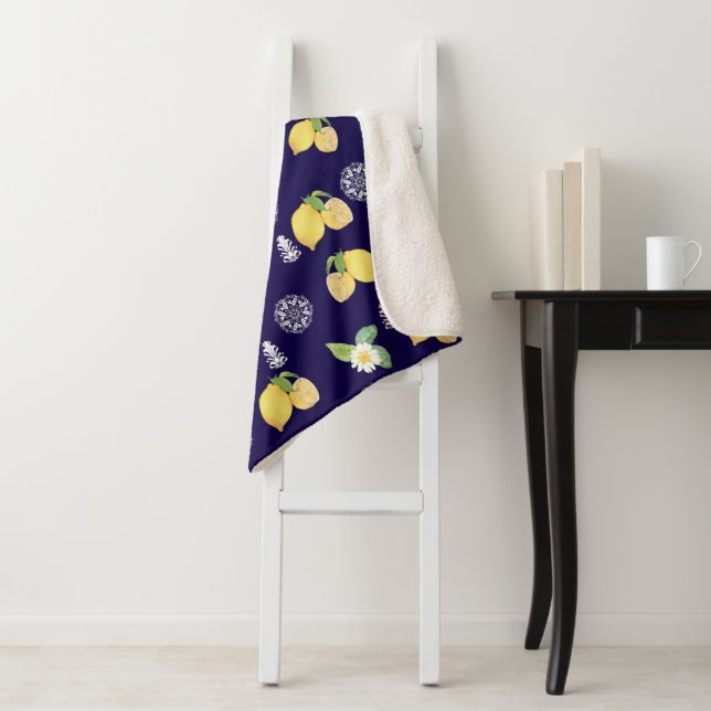Cobertor Sherpa Limões de Verão (In Situ)