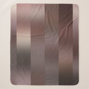 Cobertor Sherpa Linda abstrato com fundo castanho vertical