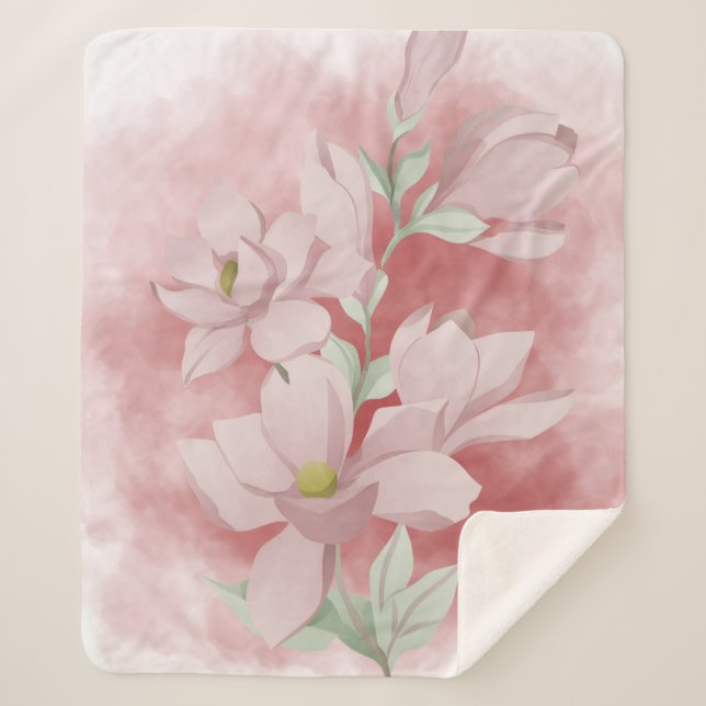 Cobertor Sherpa Linee morbide e armoniose (Frente)