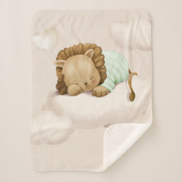Cobertor Sherpa Lion Cub Sleon Sherpa Blanket