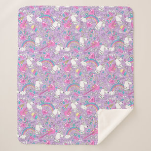 Cobertor Sherpa Llamas Sherpa Blanket