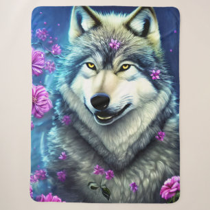 Cobertor Sherpa Lobo, Rei da Floresta