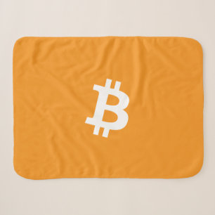 Cobertor Sherpa Logotipo de Cryptocurrency Bitmoeda