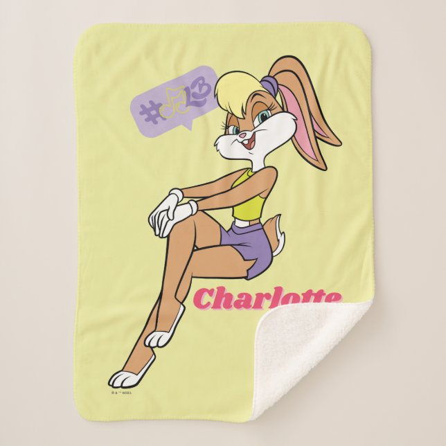 Cobertor Sherpa Lola Sitting (Frente)