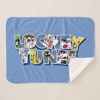 Cobertor Sherpa LOONEY TUNES™ Characters in Letting